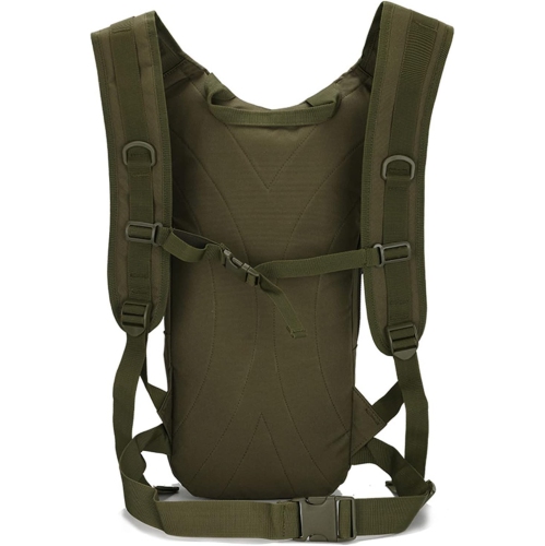 Sac à dos militaire Molle Tactical, 15 L sac à dos de voyage imperméable Oxford MOLLE Army, sac de jour perméable à l'air pour escalade de