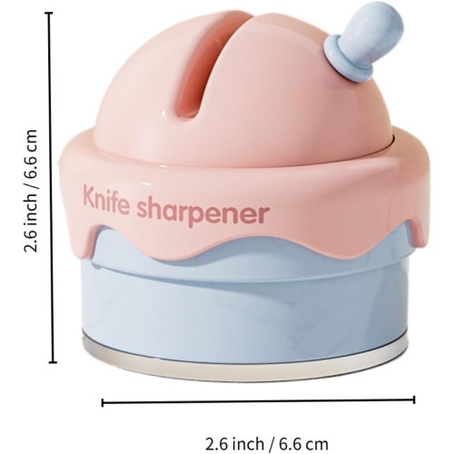 Mini Knife Sharpener, Coarse & Fine Blade Sharpener, Sharpening System, Knife Sharpeners for Kitchen Knives, Pocket Kitchen Knives Sharpeners with