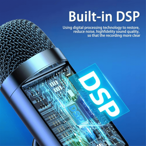 USB Microphone Noise Cancelling for Streaming Podcasts Desktop Wired Microphone Game Conference