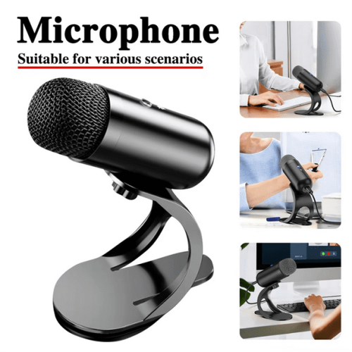 USB Microphone Noise Cancelling for Streaming Podcasts Desktop Wired Microphone Game Conference