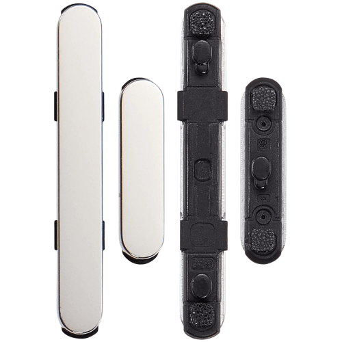 Replacement Hard Buttons Compatible For Google Pixel 9 Pro (Porcelain)