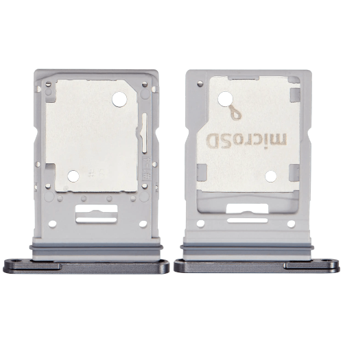 Replacement Dual Sim Card Tray Compatible For Samsung Galaxy Tab S9 FE Plus (2023) (Gray)