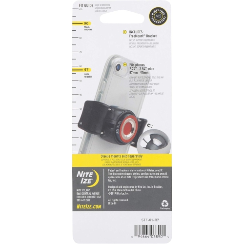 Nite Ize Original Steelie FreeMount Bracket - Additional FreeMount for Steelie Magnetic Phone Mounting Systems