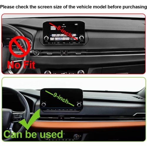 Car Phone Holder for Mitsubishi Outlander Accessories[Only for 2022-2024 Outlander & 2023-2025 Outlander PHEV 9-inch Screen][Verify Your Screen Size