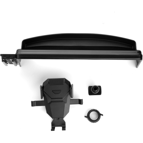 F Phone Mount & Dash Tray for Honda Civic 2022 2023 2024 2025, Phone Holder with Dash Organizer 360 Degree Rotation Cell Phone Mount Civic Accessories