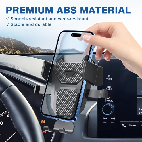 F Phone Mount & Dash Tray for Honda Civic 2022 2023 2024 2025, Phone Holder with Dash Organizer 360 Degree Rotation Cell Phone Mount Civic Accessories