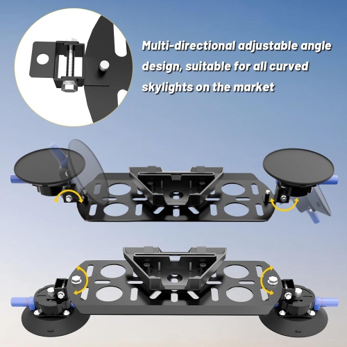 Adjustable Starlink Mini Mount, Starlink Mini Car Mount with Suction Cup, Starlink Mini Sunroof Suction Cup Mount, Starlink Mini Mounting Kit,