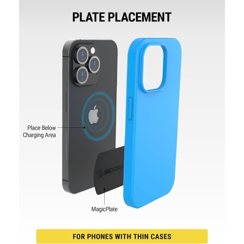 S MagicMount Magnetic-Mount Replacement Kit, Black