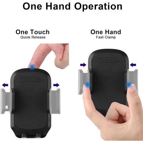 U Golf Cart Magnetic Phone Holder Mount, Ultra Strength 6*N52 Magnets Cell Phone Caddy Compatible with EZGO Club Car Yamaha,Fit for Most