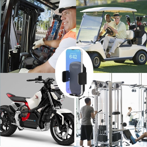 U Golf Cart Magnetic Phone Holder Mount, Ultra Strength 6*N52 Magnets Cell Phone Caddy Compatible with EZGO Club Car Yamaha,Fit for Most