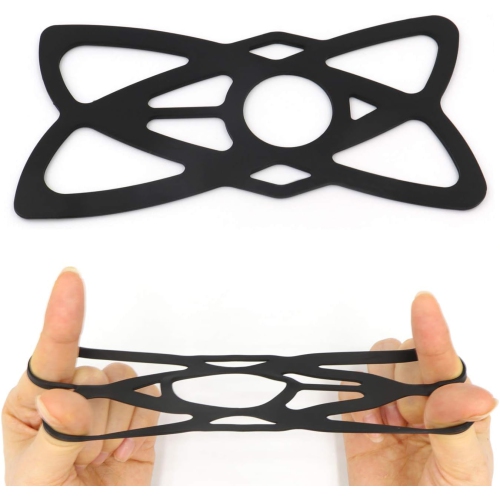 i 2PCS Elastic Rubber Bands for Motorcycle Phone Holder Silicone Replacement Straps for Bike/Bicycle Handlebar Cellphone Mount