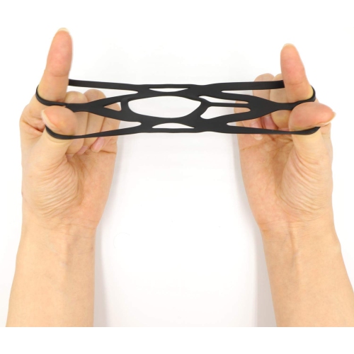 i 2PCS Elastic Rubber Bands for Motorcycle Phone Holder Silicone Replacement Straps for Bike/Bicycle Handlebar Cellphone Mount