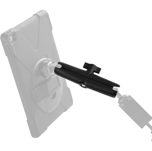 G Double Socket Arm Mount, 5.9in Aluminum Alloy Double Socket Arm for Phone Holder Bike Truck Mounts Arms for 1 Ball Components