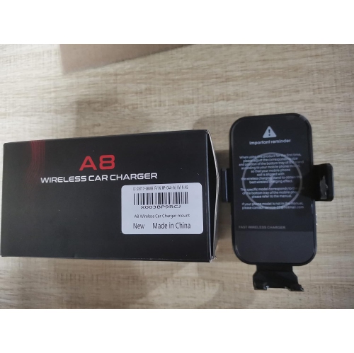 Wireless Car Charger, 15W Qi Fast Charging Auto-Clamping Car Mount, Air Vent Phone Holder Compatible with iPhone, Samsung, LG, Google1