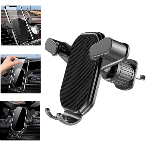Car Phone Holder Stand Mount Magnetic Universal Adjustable Accessories for Car, Compatible with iPhone Cell Phone