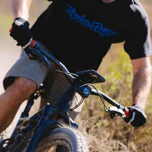 R - Over The Top Bike Phone Mount, Fits 4 Sizes of Bars 22.2-35mm, Bicycle Handlebar Mount Designed Twist Lock iPhone, Galaxy, Pixel Cases or