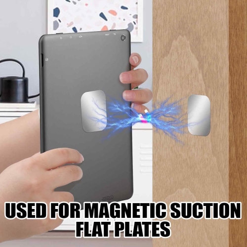 B 10 Pcs Adhesive Thin Metal Plates, Magnet Phone Metal Plate for Magnetic Mount, Metal Plates for Phone Case, Metal Plate for Car Metal Plates f