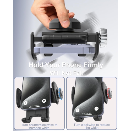 K Bike Phone Holder, Gooseneck Motorcycle Phone Mount, [Security Lock] Bicycle Handlebar Cell Phone Clamp for iPhone 15 14 13 12 Pro Max, Galaxy S23,