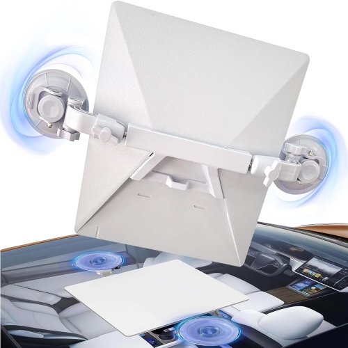 Foldable Starlink Mini Car Mount with Suction Cups - Portable & Secure Antenna Mount for Travel, Camping, RV - Quick-Install Starlink Mini Chuck