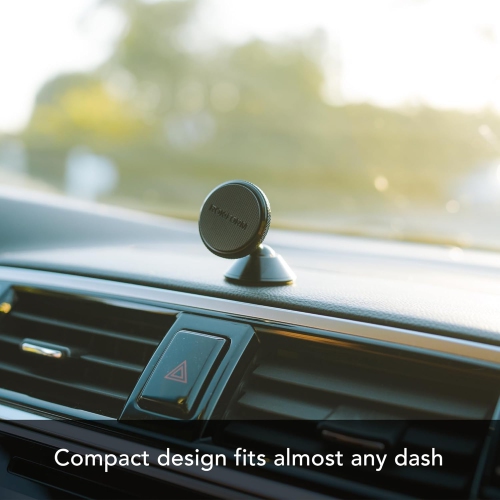 R - Adjustable Magnetic Car Mount, 360 Degree Swivel with 3M VHB Tape, Cell Phone Holder, Aluminum Dashboard Phone Mount Stand for Truck Car & Van