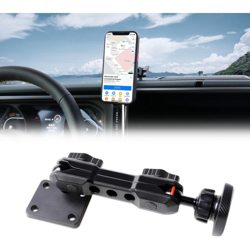 s 2024 2025 JL Magnetic Phone Mount for Jeep Wrangler - Dash Cell Phone Mount Dashboard Phone Holder for 2024+ Jeep Wrangler JL Accessories,1