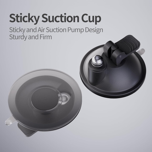 E Starlink Mini Sunroof Suction Cup Mount, Sticky Suction Cup Mount for Car Sunroof Window Windershield Mounting Kit Accessories