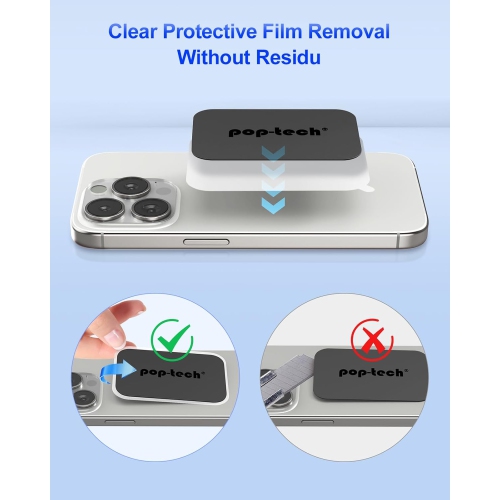 Metal Plate for Cell Phone Magnetic Car Mount, p10 Pack Replacement Disc Plate with Strong Adhesive Backing Sticker for Magnet Holder Magnet Cradle