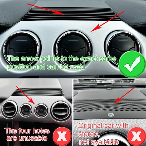 J car Phone Holder for Ford Mustang Phone Mount Interior Accessories Phone Stand Vent