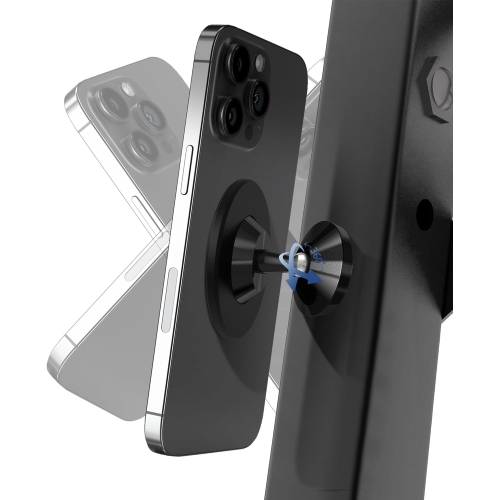 O Upgraded Gym, Car Magnetic Phone Mount Holder Compatible for Mag-Safe, Dual Strong Magnets, Easily and Firmly Attaches to Metal Surface for Any