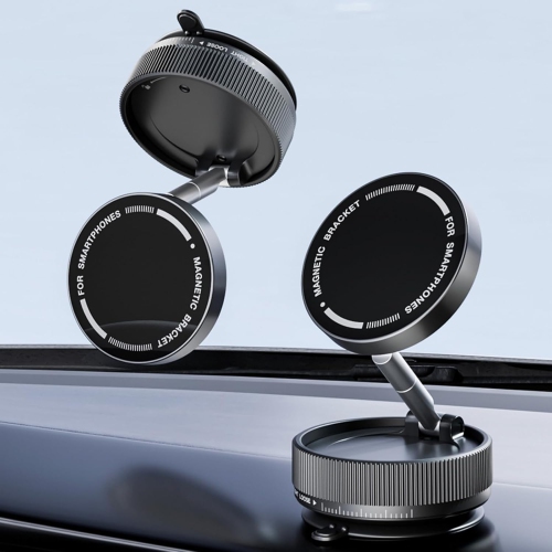 Magsafe Car Mount Phone Holder - Support Cellulaire Auto Magnetic Phone Stand Car, Strong Suction Cup Adjustable Stand for iPhone and All