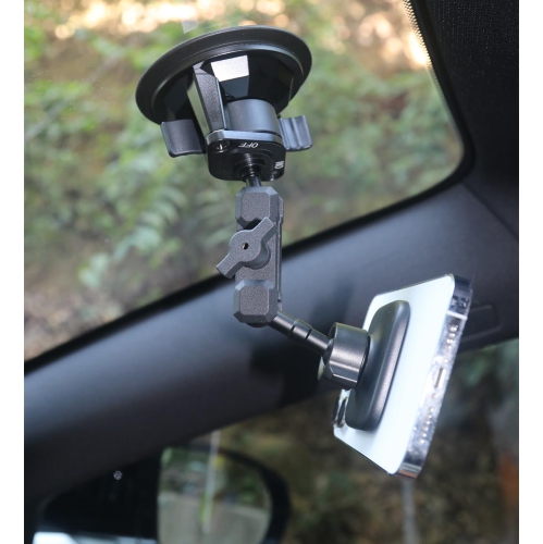 R 17mm Ball Mount Extension Adapter, 360° Rotation Extension Rod for Jeep Car Air Vent Dashboard 17mm Phone Holder, Compatible with Garmin GPS Mount,