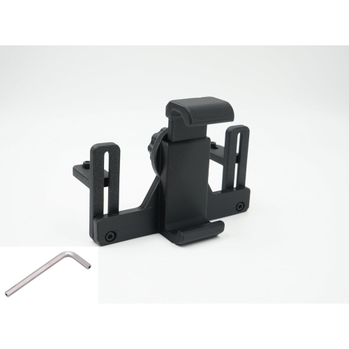 S Universal Adjustable Phone Holder Mount Stand Compatible with MOZA R5 R3 R9 R12 Base - Sturdy Clamp, Easy Install