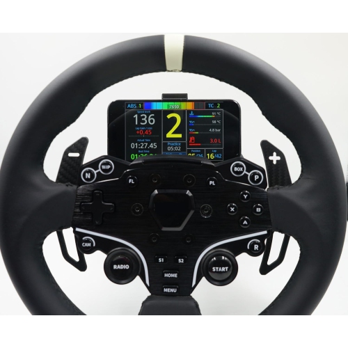 S Universal Adjustable Phone Holder Mount Stand Compatible with MOZA R5 R3 R9 R12 Base - Sturdy Clamp, Easy Install