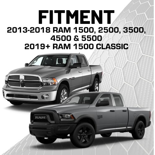 B Metal Dash Mount Cell Phone Holder Compatible with 2013-2018 RAM Truck & 2019+ RAM 1500 Classic