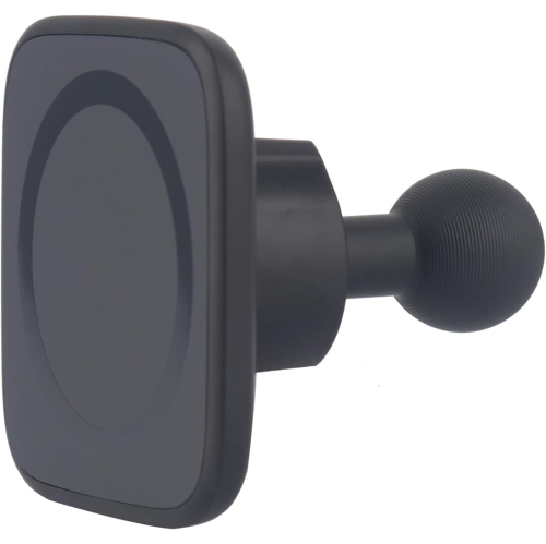 Magnetic Cell Phone Holder Base with 20mm Ball for MagSafe iPhone 16 15 14 13 12 Series, Compatible with Bulletpoint Mounting Solutions