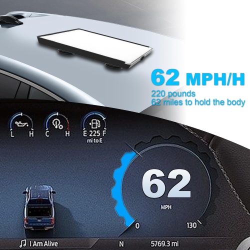 Starlink Mini Mount,Flat Magnetic Starlink Mini Car Shield Mount with Protective Cover,Black