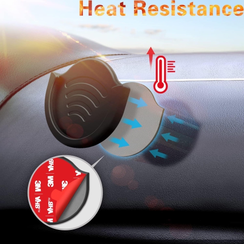 p Car Mount for Pops Socket Grips Phone Stand, 2 Pack Car Phone Holder for Collapsible Grip/Socket Mount Users with 3M Sticky Adhesive Replacement