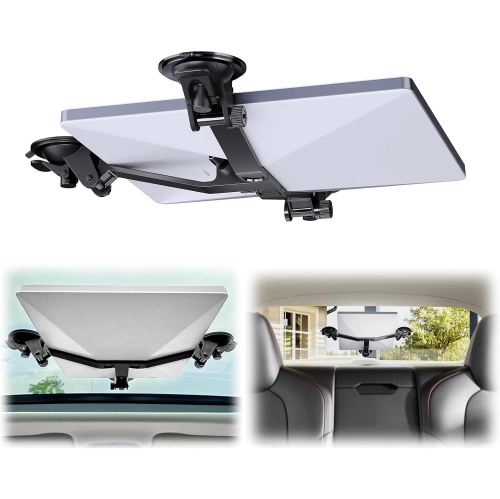 Foldable Starlink Mini Car Mount with Suction Cups,Quick Release Sunroof/Moonroof Mount for Car, RV, Boat, Truck Glass