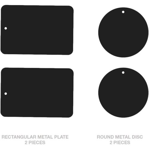 M Universal Smartphone Holder - Air Vent Magnetic Car Mount Compatible with iPhone 12/13/14/15/16 & Galaxy LG Android Cell Phone