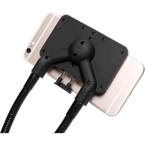 Stimula Lifestyle EZ Multifunctional Flexible Adjustable Goose Neck Bed Table Apple Mobile Car Phone Cup Holder Bracket Mount 360
