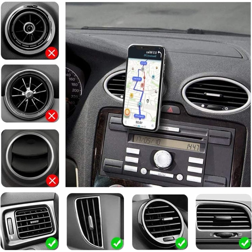 Z Car Universal Phone Mount for Collapsible Grip/Socket Mount Phone Holder Pop Air Vent Out Stand Car Mount 360 Degrees Dashboard Desk Wall Bracket