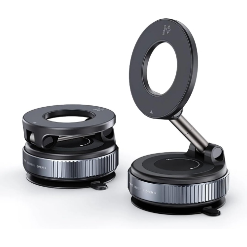 V Phone Holder for Car [2025 Upgraded 360-degree Rotation and Strong Magnetic Suction Cup Car Phone Holder Mount], Cell Phone Holder Compatible with