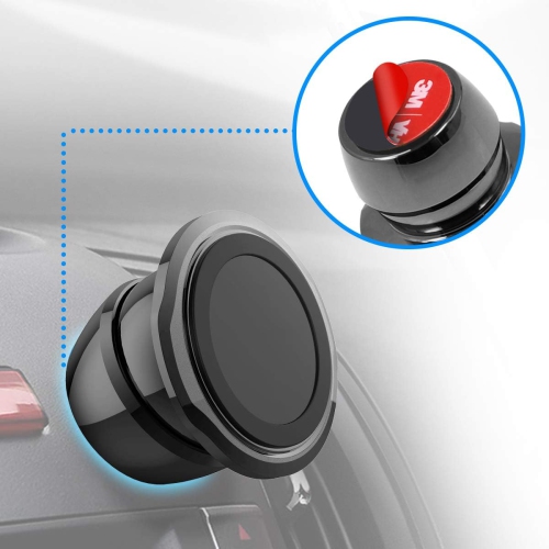 Sticky Adhesive Replacement for Magnetic Car Mount, P 8PCS Circular Heat Resistant 3M VHB Double Sided Strong Sticker Pads for Magnet Cell Phone