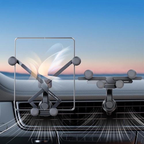 x Z Fold 4 Car Mount with Long Arm, Gravity Fold 4 Car Mount, [Thick Case Friendly] Cell Phone Holder Z Fold 3 Car Mount for Samsung Galaxy Z Fold 5