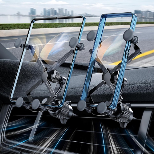 x Z Fold 4 Car Mount with Long Arm, Gravity Fold 4 Car Mount, [Thick Case Friendly] Cell Phone Holder Z Fold 3 Car Mount for Samsung Galaxy Z Fold 5