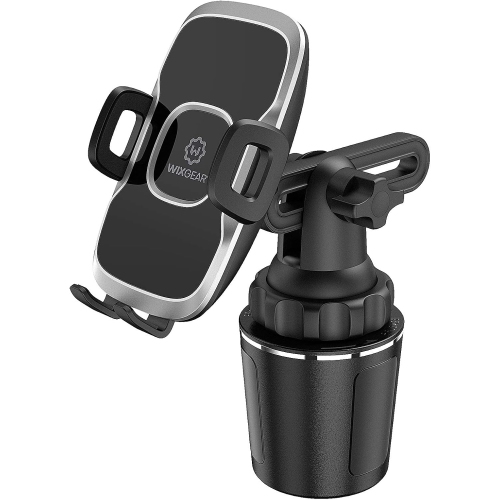 Cup Phone Holder, W Car Cup Holder Phone Mount for Car with Adjustable Automobile Cup Holder Smart Phone Cradle Car Mount