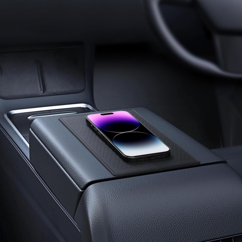 B Anti Slip Sticky Pad for Car Dashboard, Non-slip Dash Adhesive Gel Mat 7.9x5.1 Inch for Phones Radar Detector Sunglasses Keys GPS Coins Electronic