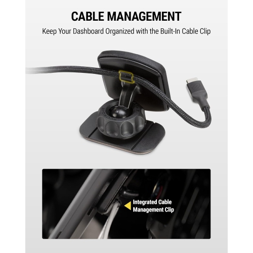 S MAGDM-10PKFLT MagicMount Universal Magnetic Mount for Mobile Devices, Black