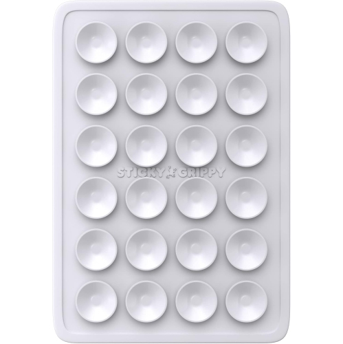 S Suction Phone Case Mount, Silicon Adhesive Phone Accessory for iPhone and Android, Hands-Free Fidget Toy Mirror Shower Phone Holder, Tiktok Videos