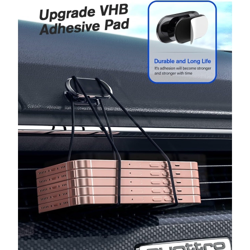 Magnetic Phone Holder Car[2 Pack] Car Phone Holder,Cell Phone Holder Car 360 Adjustable, Support Cellulaire Auto Dashboard car Mount Fits Samsung